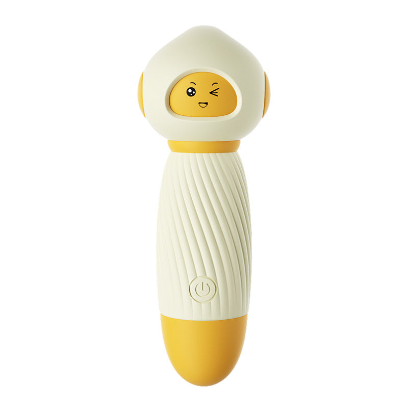 USB Rechargeable Silicone Massager - Cute Cartoon Design for Portable Private Care
